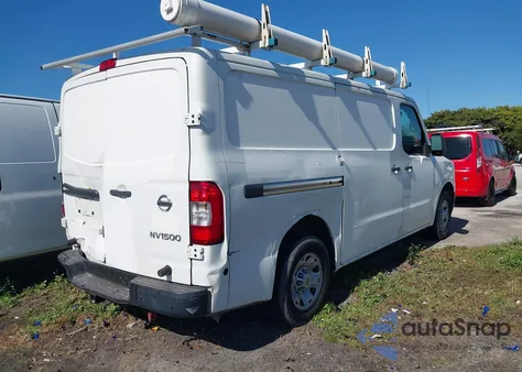 2018 Nissan Nv Cargo Nv1500 Sv V6 z USA, uszkodzony, nr VIN 1N6BF0KM1JN801089